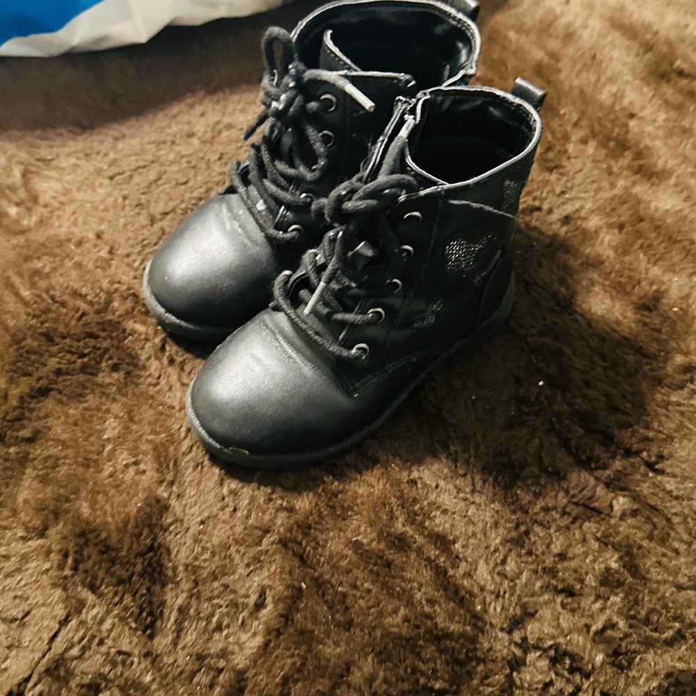 Black Leather Boots